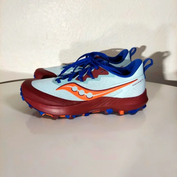 Saucony x REI Co Op Peregrine 14 Portal Atom Running Outdoor Sneakers MN Size 10 - Picture 2 of 16